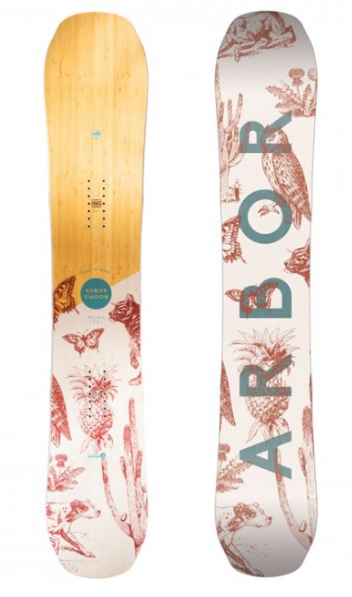 【美品・セット】ARBOR Swoon Rocker スノーボード 140 美品・セット】ARBOR Swoon Rocker スノーボード 140 Arbor Snowboards